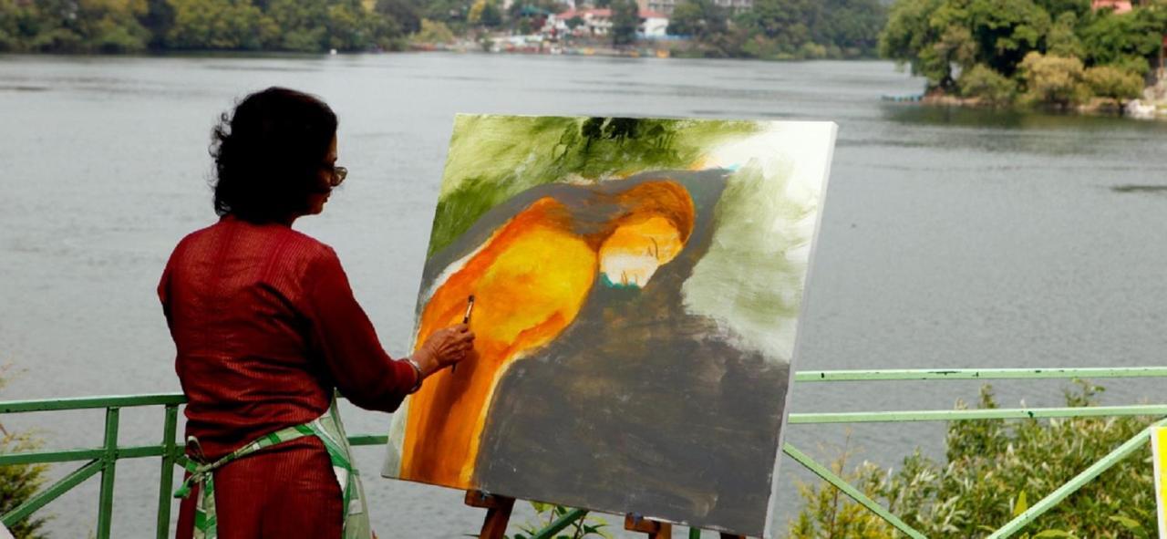 The Lake Resort Naukuchiatal Ngoại thất bức ảnh